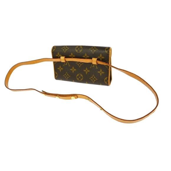 Louis Vuitton Pochette Florentine Belt Bum Bag LV Monogram Fanny Pack Crossbody - Picture 5 of 11